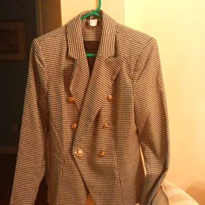 Venus size 8 plaid blazer
